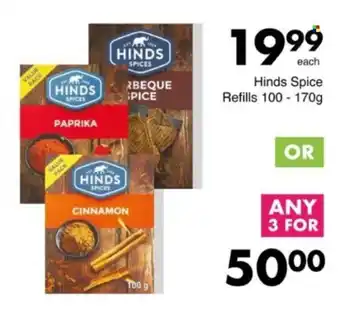 Save Hyper Hinds Spice Refills offer