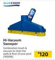 Builders Warehouse Blue Chem Hi Vacuum Sweeper offer