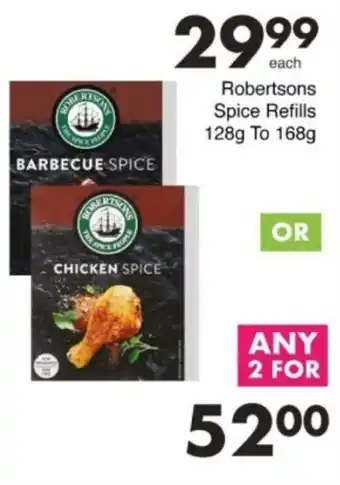 Save Hyper Robertsons Spice Refills offer