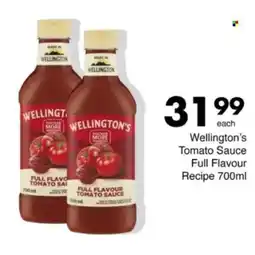 Save Hyper Wellington's Tomato Sauce Full Flavour Recipe offer