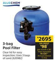 Builders Warehouse Blue Chem 3 Bag Pool Filter offer