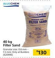 Builders Warehouse Blue Chem Filter Sand-40Kg offer