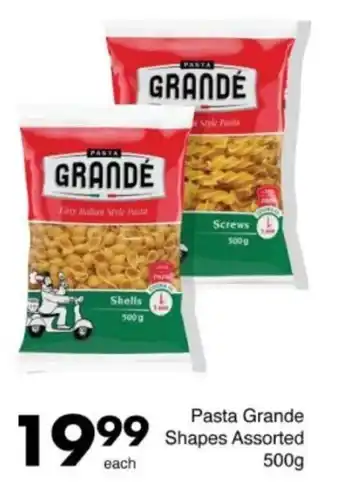 Save Hyper Pasta Grande Shapes Assorted offer