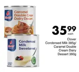 Save Hyper Clover Condensed Milk/ Caramel Double Cream Dairy Dessert offer