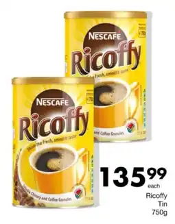 Save Hyper Nescafe Ricoffy Tin offer