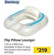 Builders Warehouse Bestway Flip Pillow Lounger-1.02m x 940mm offer