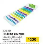 Builders Warehouse Deluxe Relaxing Lounger-1.85m (l) x 690mm (w) offer