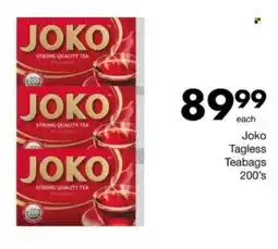Save Hyper Joko Tagless Teabags offer