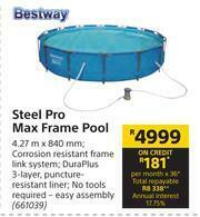 Bestway Steel Pro Max Frame Pool-4.27m x 840mm