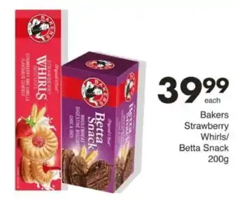 Save Hyper Bakers Strawberry Whirls/ Betta Snack offer