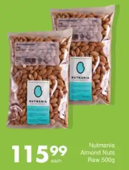 Save Hyper Nutmania Almond Nuts Raw offer