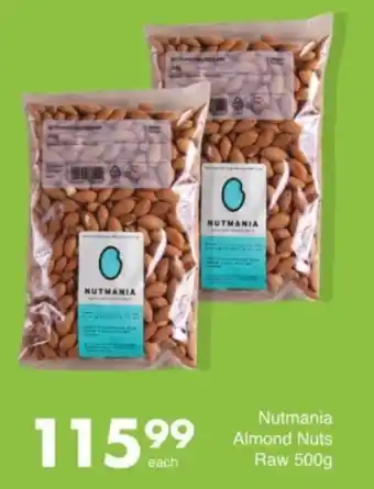 Save Hyper Nutmania Almond Nuts Raw offer