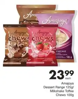 Save Hyper Amajoya Dessert Range/ Milkshake Toffee Chews offer