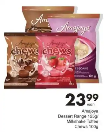 Save Hyper Amajoya Dessert Range/ Milkshake Toffee Chews offer