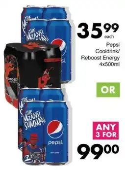 Save Hyper Pepsi Cooldrink/ Reboost Energy offer