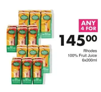 Save Hyper Rhodes 100% Fruit Juice offer