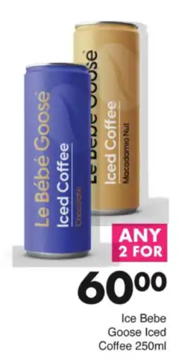 Save Hyper Ice Bebe Goose Iced Coffee offer