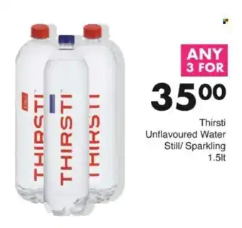 Save Hyper Thirsti Unflavoured Water Still/ Sparkling offer