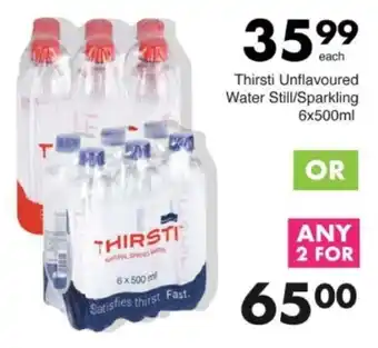 Save Hyper Thirsti Unflavoured Water Still/ Sparkling offer