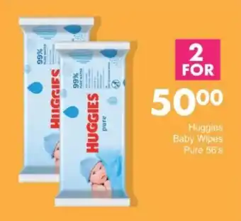 Save Hyper Huggies Baby Wipes Pure offer