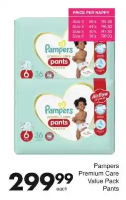 Save Hyper Pampers Premium Care Value Pack Pants offer
