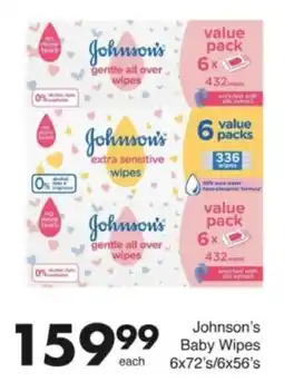 Save Hyper Johnson's Baby Wipes offer