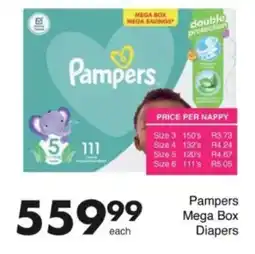 Save Hyper Pampers Mega Box Diapers offer