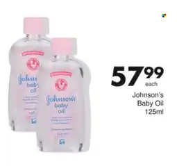 Save Hyper Johnson's Baby Oil offer