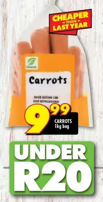 Shoprite Carrots offer