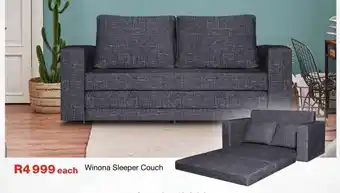 OK Furniture Winona Sleeper Couch offer