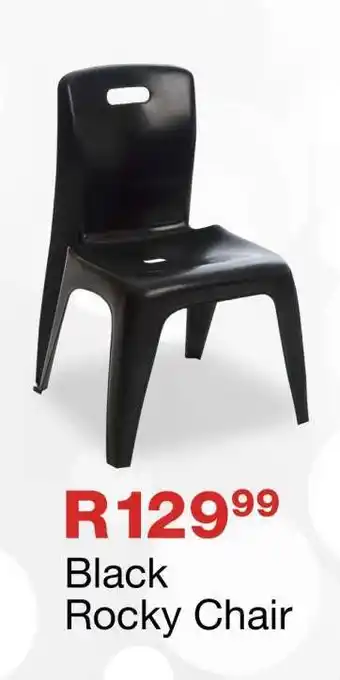 OK Furniture Black Rocky Chair offer