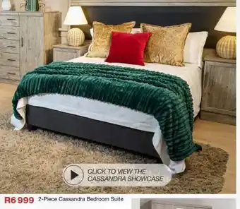 OK Furniture 2-Piece Cassandra Bedroom Suite offer