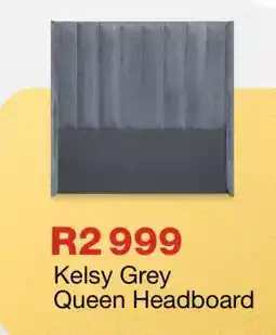 OK Furniture Kelsy Grey Queen Headboard offer