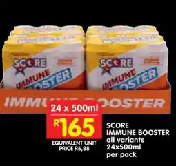 Shoprite SCORE IMMUNE BOOSTER offer