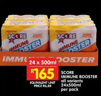 Shoprite SCORE IMMUNE BOOSTER offer