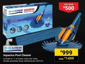 Builders Warehouse BLUECHEM Aquarius Pool Cleaner offer