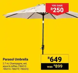 Builders Warehouse Parasol Umbrella offer
