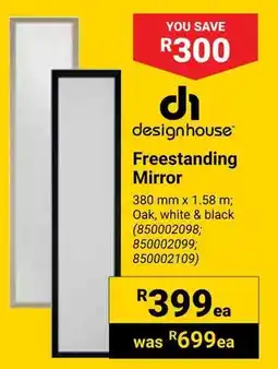 Builders Warehouse Design House Freestanding Mirror offer