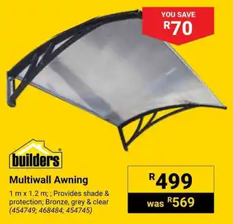 Builders Warehouse Builders Multiwall Awning offer
