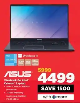 HiFi Corp ASUS Vivobook Go Intel Celeron Laptop offer