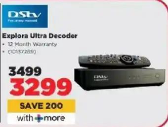 HiFi Corp DStv Explora Ultra Decoder offer