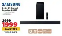 HiFi Corp SAMSUNG Dolby 2.1 Channel Soundbar B450F offer