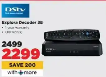 HiFi Corp DStv Explora Decoder 3B offer