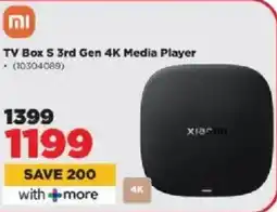 HiFi Corp Xiaomi TV Box S 3rd Gen 4K Media Player offer