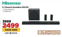 HiFi Corp Hisense 5.1 Channel Soundbar HS5100 offer