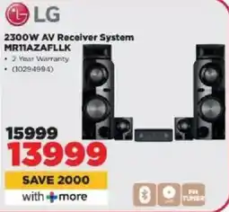 HiFi Corp LG 2300W AV Receiver System offer