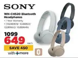HiFi Corp Sony WH-CH520 Bluetooth Headphones offer