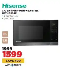 HiFi Corp Hisense Electronic Microwave Black offer