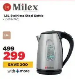 HiFi Corp Milex Stainless Steel Kettle offer