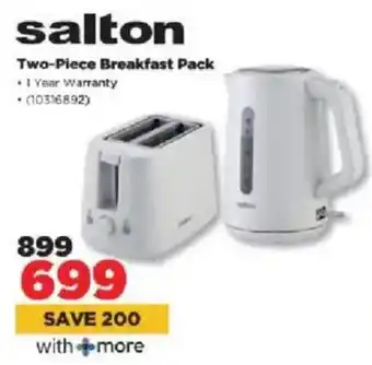 HiFi Corp Salton Two-Piece Breakfast Pack offer